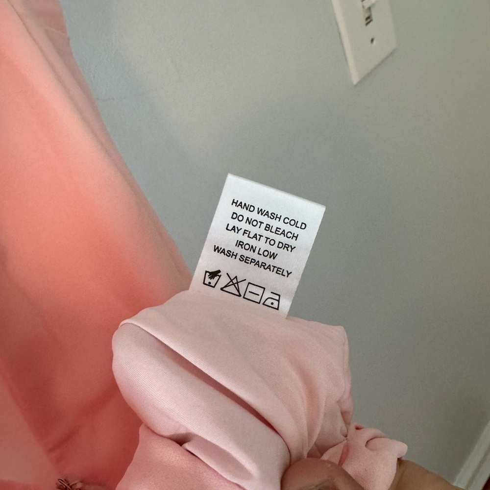 NWT Superdown X Revolve Addison Maxi Dress in Blush Pink - XS - Picture 11 of 13